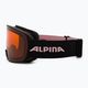 Очила за ски Alpina Nakiska black/rose matt/orange 4