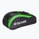 Чанта за скуош Oliver Top Pro 6R черна/зелена 7