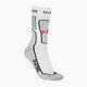 MYFIT Фитнес чорапи за кънки бели/сиви