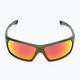 UVEX Sportstyle 225 маслиненозелен мат/огледално сребристи слънчеви очила 53/2/025/7716 3