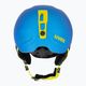 Детска ски каска UVEX Manic Pro blue/lime matt 3
