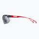 UVEX Sportstyle 802 V черно-червено-бяло/вариоматичен дим очила за колоездене 53/0/872/2301 7