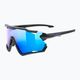 UVEX Sportstyle 228 черен мат/огледално синьо очила за колоездене 53/2/067/2206 5