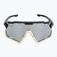 UVEX Sportstyle 228 черни пясъчни матови/огледални сребърни очила за колоездене 53/2/067/2816 3