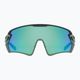 UVEX Sportstyle 231 2.0 мъхово зелено, черен мат/огледално зелено, очила за колоездене 53/3/026/7216 6