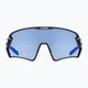 UVEX Sportstyle 231 2.0 P черна матова/огледално синя Очила за колоездене 53/3/029/2240 6