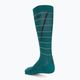 Дамски чорапи за бягане с компресия CEP Reflective Green WP40GZ2000 2