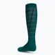 CEP Reflective мъжки компресиращи чорапи за бягане зелени WP50GZ2000 2