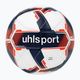 Футбол uhlsport Match Addglue white/navy/fluo red размер 5 4