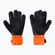 Uhlsport Soft Resist+ вратарски ръкавици оранжево и бяло 101127501 2