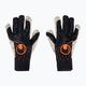 Uhlsport Speed Contact Supergrip+ Hn Вратарски ръкавици черно и бяло 101126101