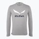 Мъжка тениска за трекинг Salewa Solidlogo Dry сива 00-0000027340 4