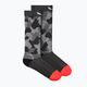 Дамски чорапи за трекинг Salewa Pedroc Camo AM Crew black-grey 00-0000069038 5