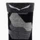 Дамски чорапи за трекинг Salewa Pedroc Camo AM Crew black-grey 00-0000069038 4