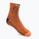 Мъжки чорапи за трекинг Salewa MTN TRN Sal. AM QRT сиво-кафяв 00-0000069028 2