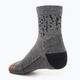 Мъжки чорапи за трекинг Salewa MTN TRN Sal. AM QRT сиво-кафяв 00-0000069028 5