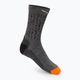 Мъжки чорапи за трекинг Salewa MTN TRN Sal. AM Crew сиво-кафяв 00-0000069029 2