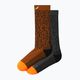 Мъжки чорапи за трекинг Salewa MTN TRN Sal. AM Crew сиво-кафяв 00-0000069029 9