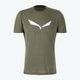 Мъжка риза за трекинг Salewa Solidlogo Dry каки 00-0000027018 4