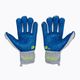 Reusch Attrakt Fusion Finger Support Guardian сиви детски вратарски ръкавици 5272940 2