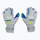 Reusch Attrakt Fusion Finger Support Guardian сиви детски вратарски ръкавици 5272940 3