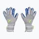 Reusch Attrakt Freegel Silver Junior детски вратарски ръкавици сиво-сини 5272235-6006