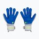 Reusch Attrakt Freegel Silver Junior детски вратарски ръкавици сиво-сини 5272235-6006 2