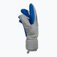 Reusch Attrakt Freegel Silver Junior детски вратарски ръкавици сиво-сини 5272235-6006 6