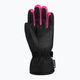 Детски ски ръкавици Reusch Flash Gore-Tex black/black melange/pink glo 8