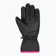 Детски ски ръкавици Reusch Alan black/pink glo 7