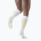 CEP Heartbeat мъжки чорапи за бягане с компресия, бели WP30PC2 5