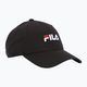 FILA Brasov 6 Panel With Linear Logo черна бейзболна шапка