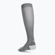 CEP Ултралеки сиви/светлосиви мъжки компресионни чорапи за бягане 2