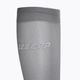 CEP Ултралеки сиви/светлосиви мъжки компресионни чорапи за бягане 3