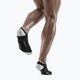 CEP Ultralight No Show черни/светлосиви мъжки компресионни чорапи за бягане 5