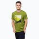 Мъжка тениска за трекинг Jack Wolfskin Crosstrail Graphic green 1801671_3017