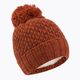 Женска зимна шапка Jack Wolfskin Highloft Knit червена 1908011