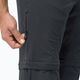 Мъжки софтшел панталони Jack Wolfskin Glastal Zip Away сив 1508301 3