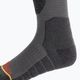 Чорапи за трекинг Jack Wolfskin Ski Merino H C тъмно/сиво 4