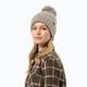 Женска зимна шапка Jack Wolfskin Highloft Knit Beanie dusty grey 7