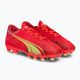 Детски футболни обувки PUMA Ultra Play FG/AG Jr оранжеви 106923 03 4