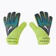 Детски вратарски ръкавици Puma Ultra Grip 4 RC черно-зелени 04181701