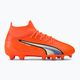Детски футболни обувки PUMA Ultra Pro FG/AG Jr ultra orange/puma white/blue glimmer 2