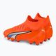 Детски футболни обувки PUMA Ultra Pro FG/AG Jr ultra orange/puma white/blue glimmer 3