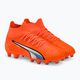Детски футболни обувки PUMA Ultra Pro FG/AG Jr ultra orange/puma white/blue glimmer 4
