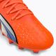 Детски футболни обувки PUMA Ultra Pro FG/AG Jr ultra orange/puma white/blue glimmer 7