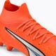 Детски футболни обувки PUMA Ultra Pro FG/AG Jr ultra orange/puma white/blue glimmer 8