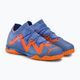 Детски футболни обувки PUMA Future Match IT+Mid JR синьо/оранжево 107198 01 4