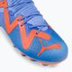 Детски футболни обувки PUMA Future Match FG/AG JR синьо/оранжево 107195 01 7