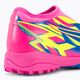 Детски футболни обувки PUMA Match Ll Energy TT + Mid Jr светещо розово/ултра синьо/жълто предупреждение 9